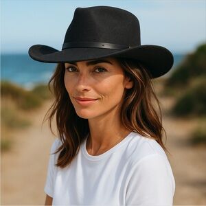 RedHead Black wool Women's Hat